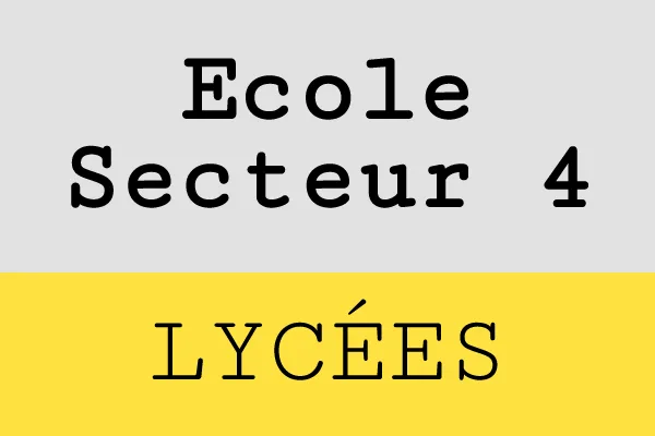 Atelier de théâtre lycées - Ecole secteur 4 - Pessac
