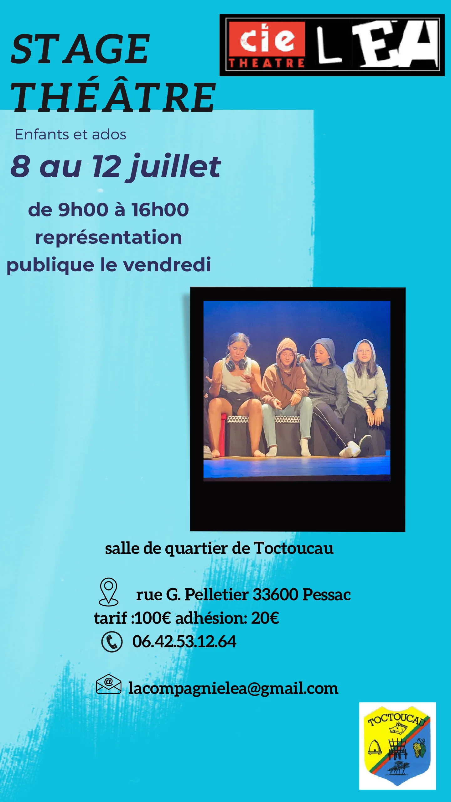 stage théâtre enfants /ados